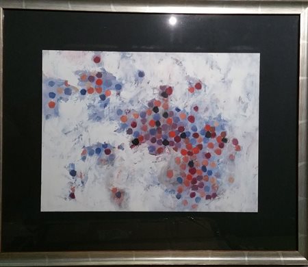 Castagneto "S.T." - Serigrafia - cm 32x60