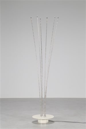 BUTI REMO Lampada da terra a canne in metallo laccato e policarbonato, mod....