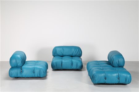 BELLINI MARIO (n. 1935) Divano in pelle mod. Camaleonda, per C&B Italia...