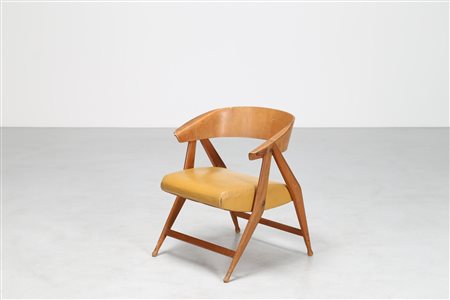 PONTI GIO' (1891 - 1979) Poltroncina pieghevole progettata per Cassina e...