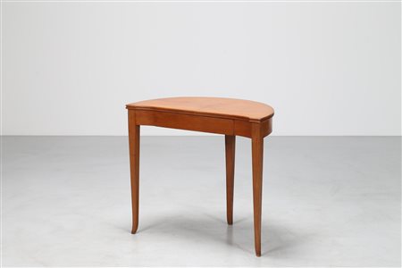 PONTI GIO' (1891 - 1979) Consolle da centro in noce biondo, per Domus Nova,...