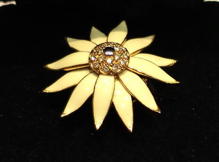 CARLO LUCA DELLA QUERCIA (Illario) - ANELLO IN ORO TREMBLANT a forma di...