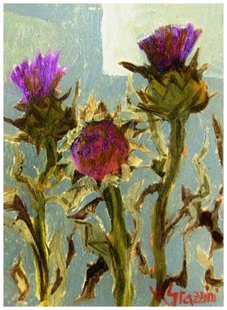 RENZO GRAZZINI Firenze 1912 – Firenze 1990 Senza titolo Olio su tavola 12,8 x...