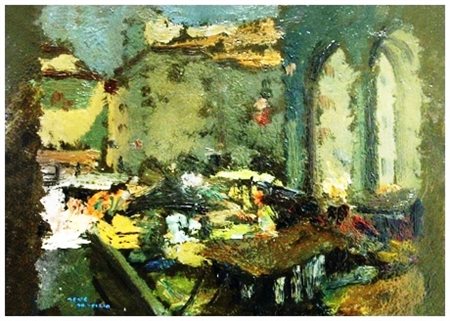 SEVE SOSPIZIO Perugia 1908 – Senigallia 1962 Bozzetto per il Mercato Centrale...