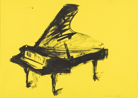 Giuseppe Chiari (Firenze 1926 2007) Pianoforte 2003 Tecnica mista su...