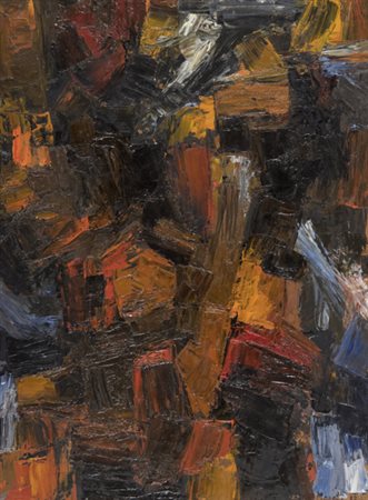 Alberto Moretti (Carmignano 1922 Prato 2012) Senza titolo 1957 Olio su...