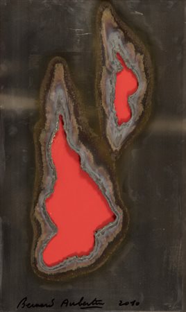 Bernard Aubertin (Fotenay aux Roses 1934 2015) Fer Brulé 2010 Lamiera...