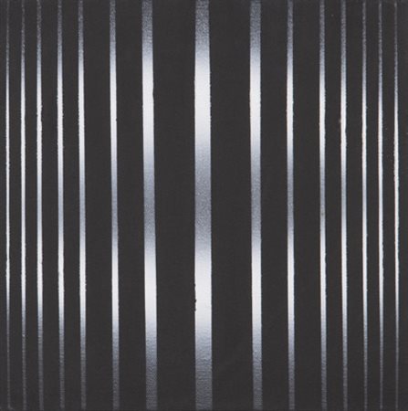 Ennio Finzi (Venezia 1931 ) Espansione 1971 Acrilico su tela, cm. 30x30 Sul...