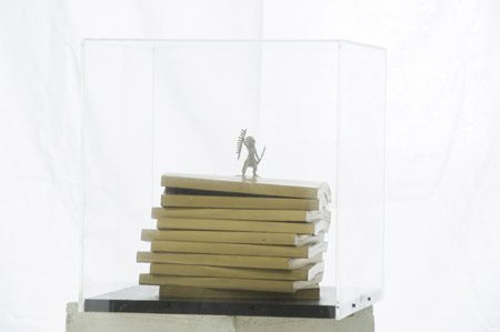 Jean-François Bory (Parigi 1938 ) L'Eternitè 1984 Assemblaggio su tavola +...