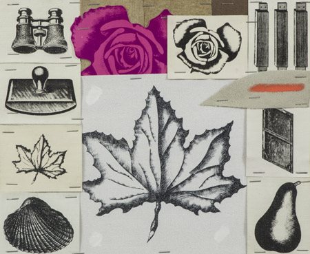 Concetto Pozzati (Vò di Padova 1935 ) Inventario per una rosa 1974 Tecnica...