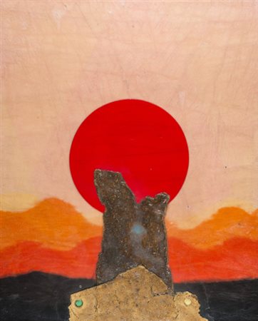 Roberto Crippa (Monza (Mi) 1921 Bresso (Mi) 1972) Senza titolo 1971 Sughero e...