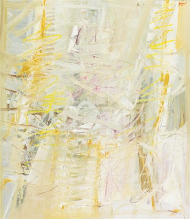 Piero Ruggeri (Torino 1930 2009) Composizione per un paesaggio 1963 Olio su...