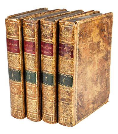 Ariosto Ludovico, Orlando furioso. Tomo primo (-quarto).In Parigi: appresso...