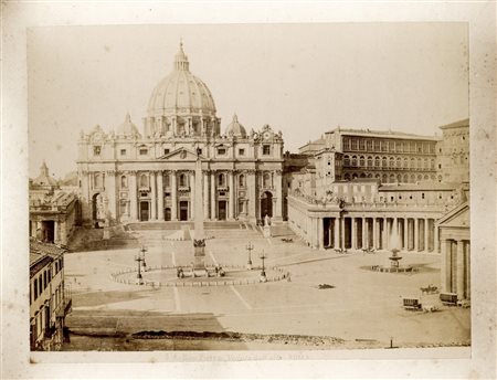 Raccolta di 30 vedute della Città di Roma.Non datate, ma fine XIX secolo.Le...