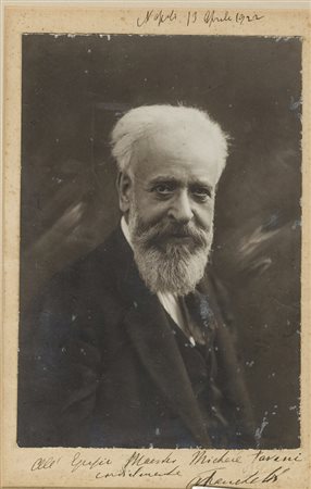 7 dichiarazioni autografe firmate favore del M° suggeritore Michele Tavani...