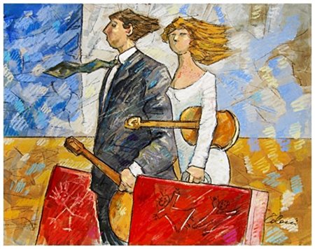 GIAMPAOLO TALANI San Vincenzo 1955 Partenza dei musicisti 2016 T.m. su...