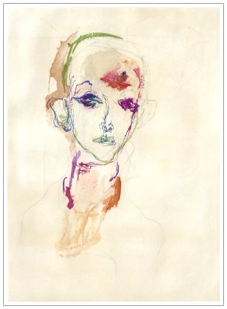 ERNESTO TRECCANI Milano 1920 – Milano 2009 Senza titolo Litografia a colori...