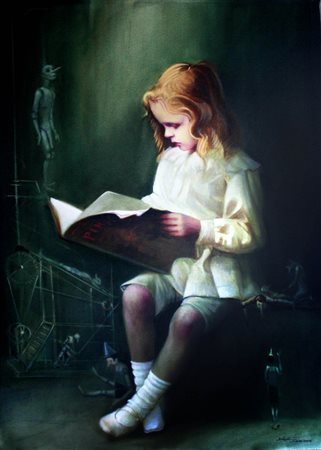 Davide De Agostini "S.T." - 2008 - Acrilico e olio su tela - cm 100x70 -...