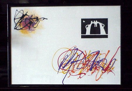 Coco Cano "S.T." - Anni Novanta - Olio e acrilici su carta - cm - Autentica...