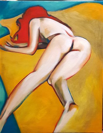 Maribel Moreno "Para que pintes..." -2016 -Acrilico su tela - cm 50x40 -...