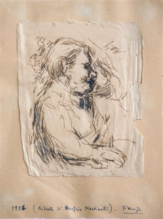 TAMBURI ORFEO Jesi (Ancona) 1910 - Parigi 1994 Senza titolo - 1936 Tecnica...