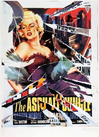 ROTELLA MIMMO Catanzaro 1918 - Milano 2006 La giungla d’asfalto Multiplo e...