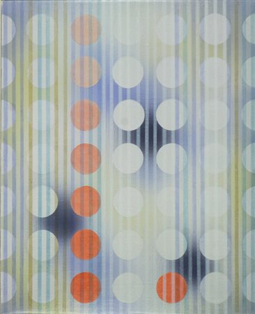 NANGERONI CARLO New York 1922 Senza titolo - 1990 Olio su tela 41 x 51 cm...