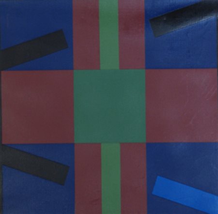 JONQUIERES EDUARDO Buenos Aires 1918 - 2000 Senza titolo - 1989 Acrilico su...