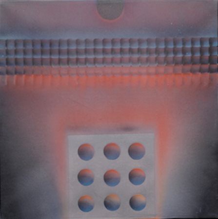 COSTALONGA FRANCO Venezia 1933 Strutturazione - 2001 Tecnica mista su tela 50...