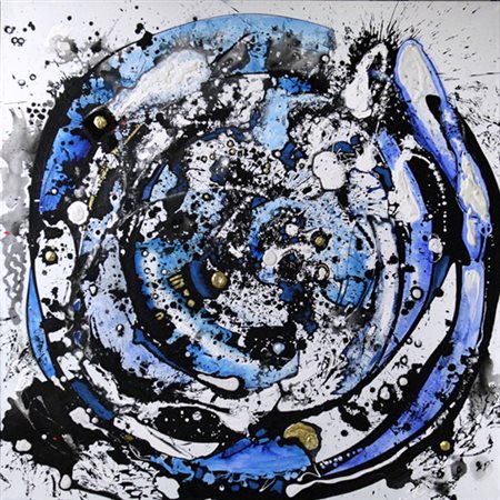 CHISESI ANDREA Roma 1972 Vortice Blu Siracusa - 2011 Gesso di Bologna,...