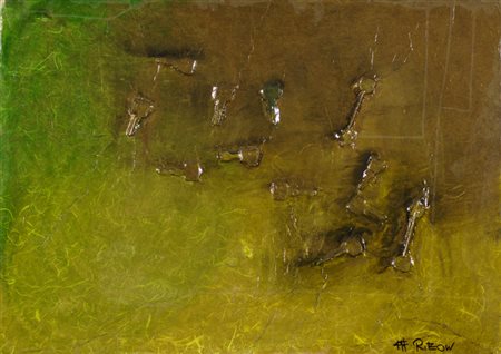 RITZOW CHARLOTTE Berlino 1971 Senza titolo - 2007 Tecnica mista su tela 79 x...