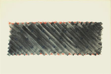 BIGGI GASTONE Roma 1925 Cielo Del Ferro Nella Sera - 1985 Tecnica mista su...