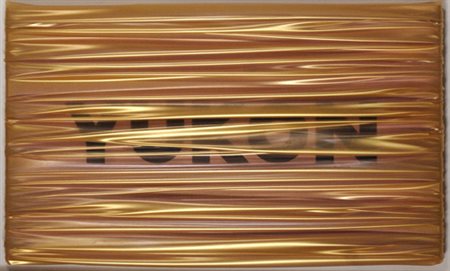 MARIANI UMBERTO Milano 1936 Yukon - 2007 Kristall 65 x 40 cm Firma, data e...