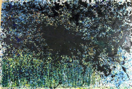 NITSCH HERMANN Vienna 1938 Senza titolo - 2007 Acrilico su carta 151 x 103 cm...