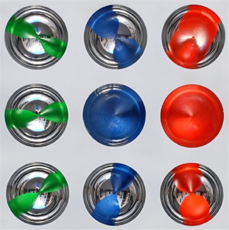 COSTALONGA FRANCO Venezia 1933 OCSABVB 13 n° 9 Semisfere 47 x 47 cm Firma e...