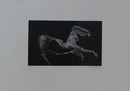 MARINI MARINO Pistoia 1901 - Viareggio 1980 Piccolo cavallo - 1972 Acquatinta...