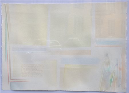 GUARNIERI RICCARDO Firenze 1933 Campi Gialli - 2007 Tecnica mista su...