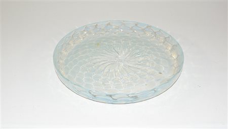 * Manifattura di Murano Portafrutta in vetro soffiato con inclusioni in vetro...