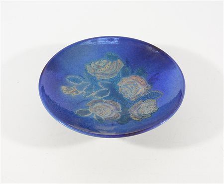 * Manifattura italiana, Faenza Ciotola in ceramica decorata in policromia e a...