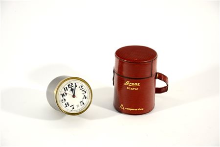 Richard Sapper (1932- ) Orologio da tavolo modello " Static". Produzione...