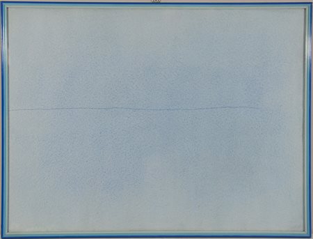 Nigro "Composizione" tecnica mista su carta (cm 54x72). Firmato e dedicato al...