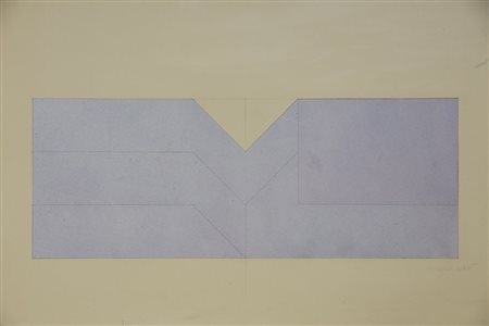 AricÚ "Composizione 1972" tecnica mista su cartoncino (cm 70x100). Firmata e...