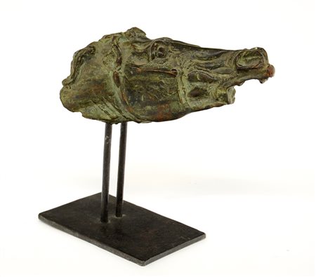 Francesco Messina Linguaglossa (1900- Milano 1995) "Testa di cavallo"...