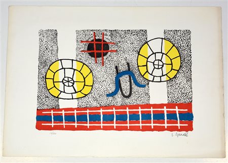 Lojze Spacal Trieste (1907- 2000) "Senza titolo" litografia (cm 50x70)...