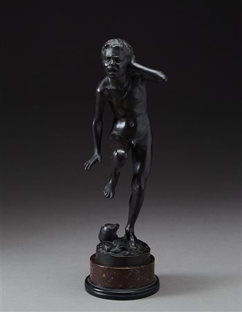 Michele Tripisciano Caltanissetta (1860- 1913) "Cocci rotti" scultura in...