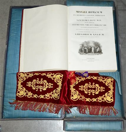 (Libri) Missale Romanum ex decreto S. Concilii Tridentini... Venetiis, Typis...