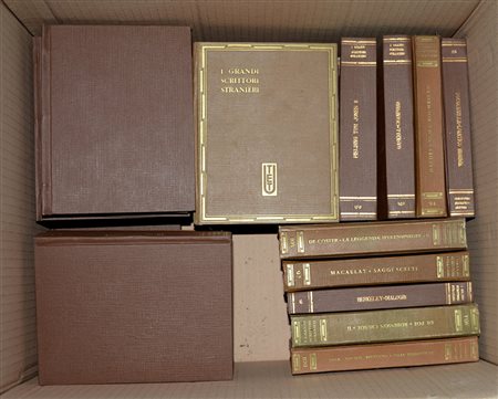 (Libri) Lotto composto da tre cartoni contenenti principalmente romanzi...