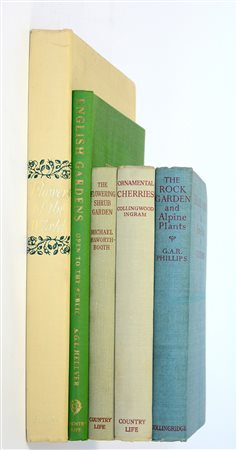 (Libri) Lotto composto da cinque pubblicazioni inerenti la cura dei giardini...