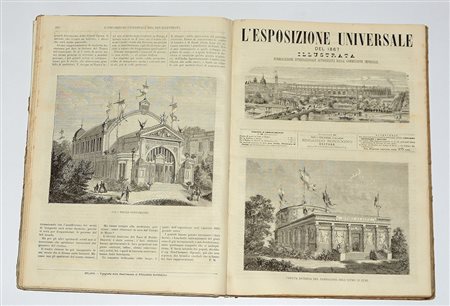 (Libri) Francesco Ducuing (a cura di). L'esposizione universale del 1867...