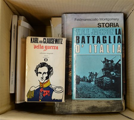 (Libri) Lotto composto da svariati volumi inerenti la storia e la cavalleria....